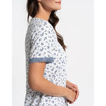 DAMSKA KOSZULA NOCNA W KWIATOWY WZĂ“R PLUS SIZE PDK2900-015 - 3