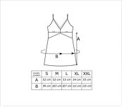 SEKSOWNA KOSZULKA NOCNA Z KORONKÄ„ - JANETTE - 3